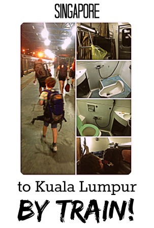 Singapore to Kuala Lumpur by train (with kids)