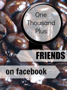 One Thousand Plus Friends On Facebook | Journeys of the Fabulist
